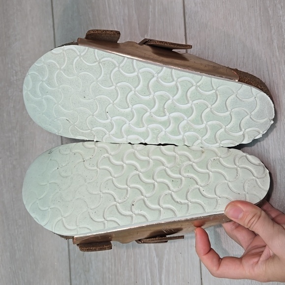 Birkenstock Women Arizona Rose Metallic Sandals Shoes Sz 37/6 Regular - Picture 14 of 14